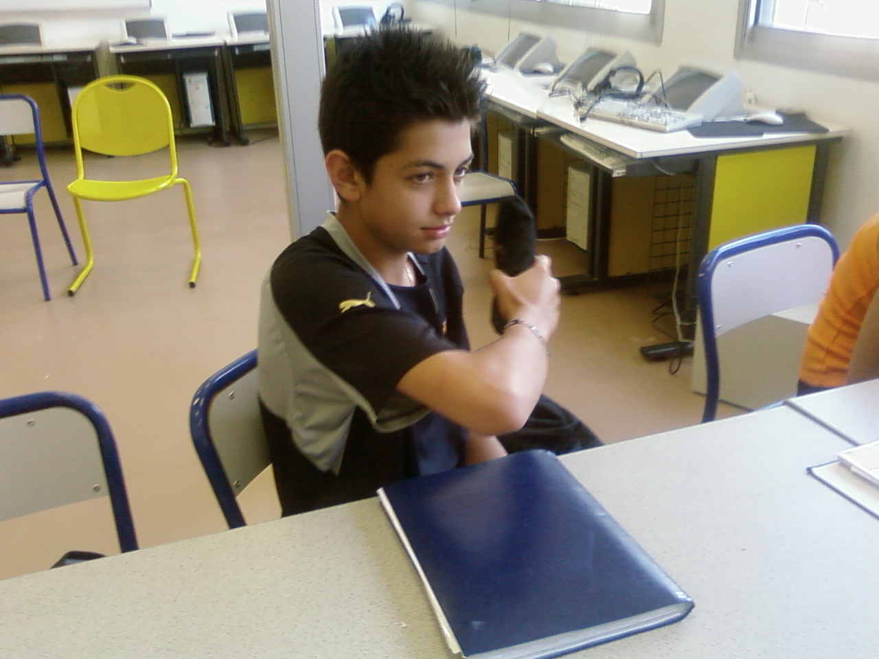 Jérémy énervé